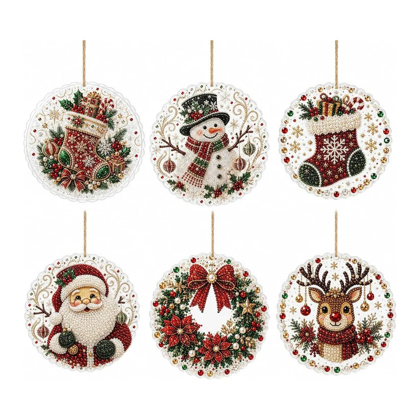 🎄Christmas DIY Diamond Painting Ornaments🎁