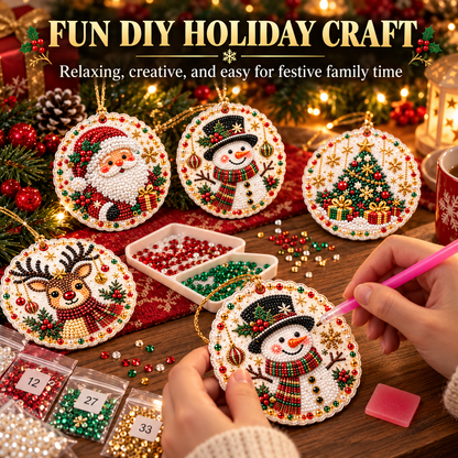 🎄Christmas DIY Diamond Painting Ornaments🎁