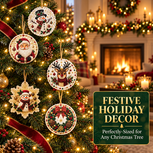 🎄Christmas DIY Diamond Painting Ornaments🎁