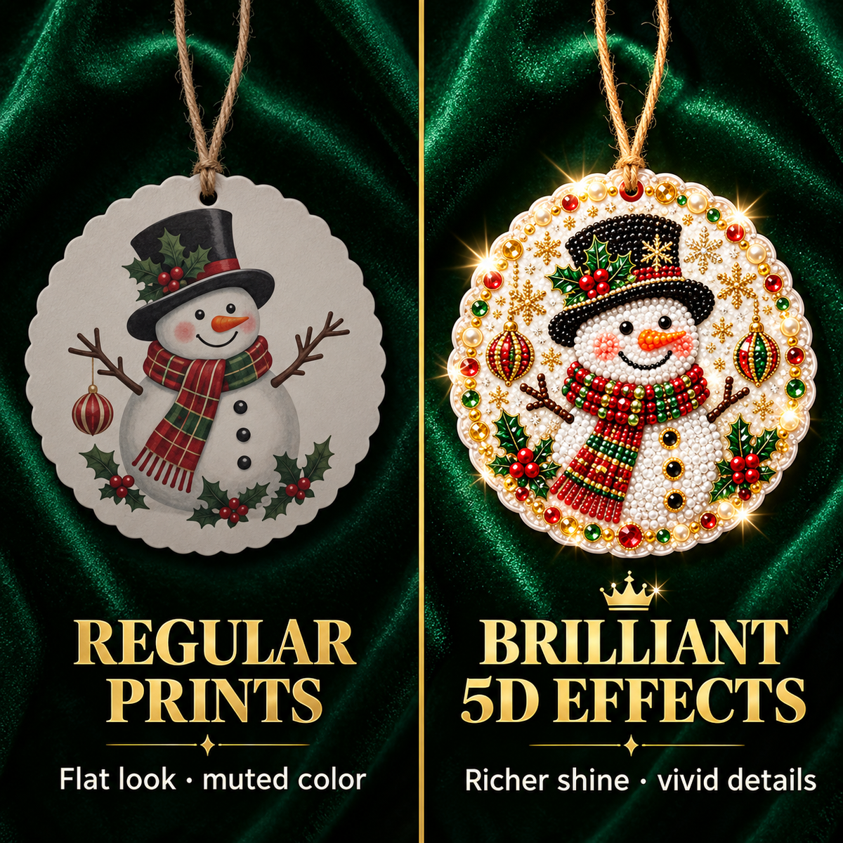 🎄Christmas DIY Diamond Painting Ornaments🎁