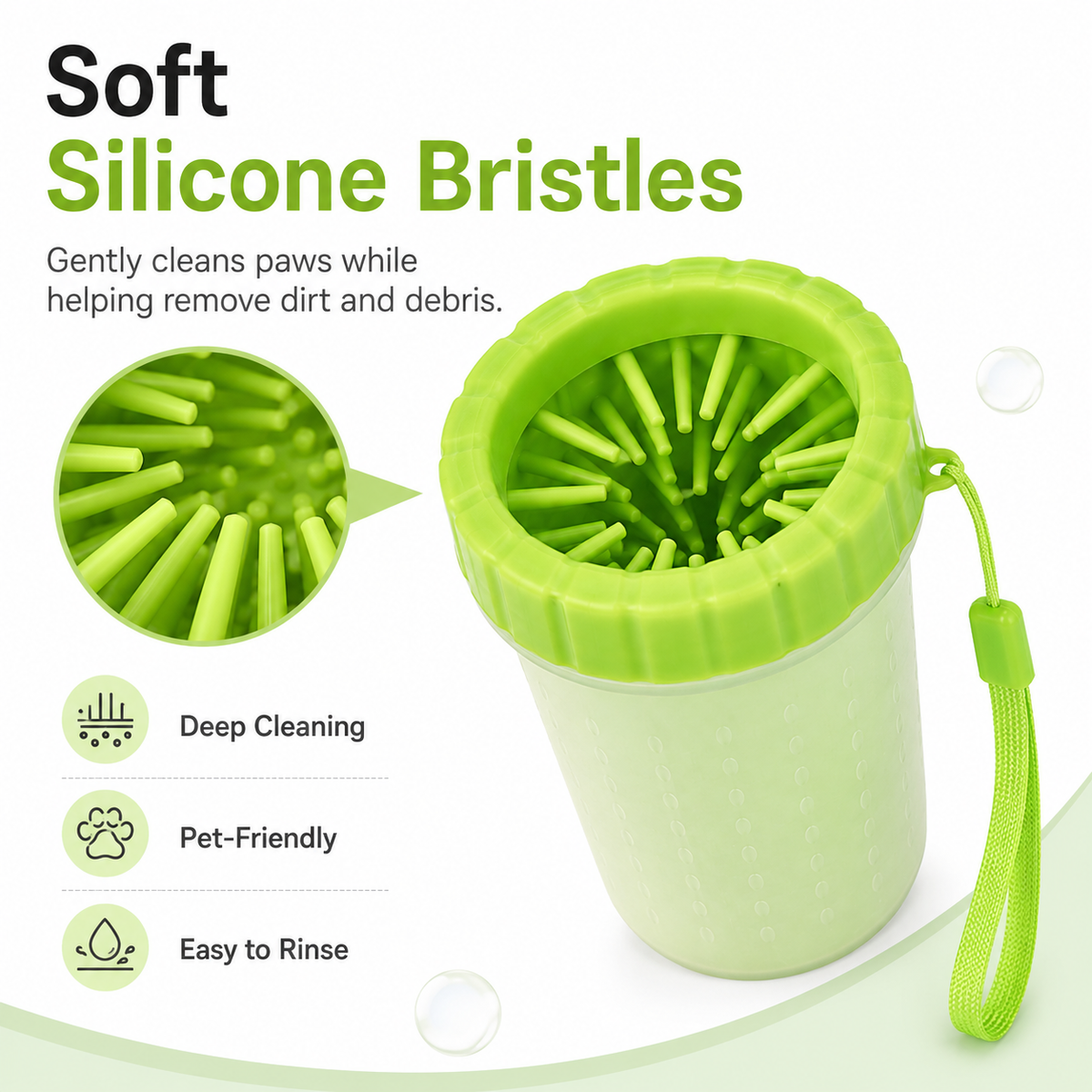 Portable Pet Paw Cleaner Cup