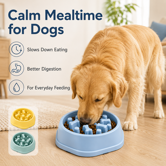 Slow Feeder Pet Bowl