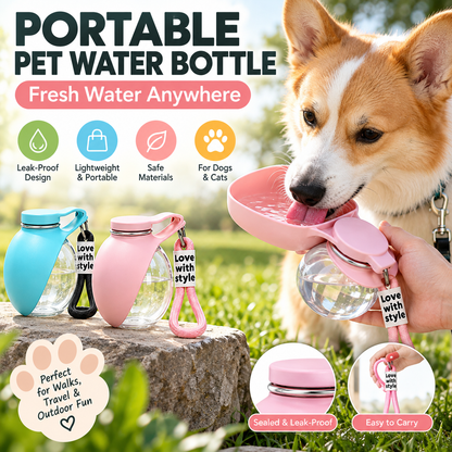 Portable Pet Water Bottle