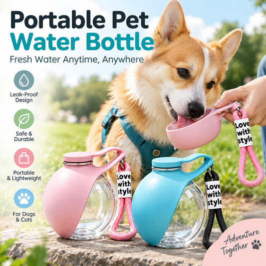Portable Pet Water Bottle