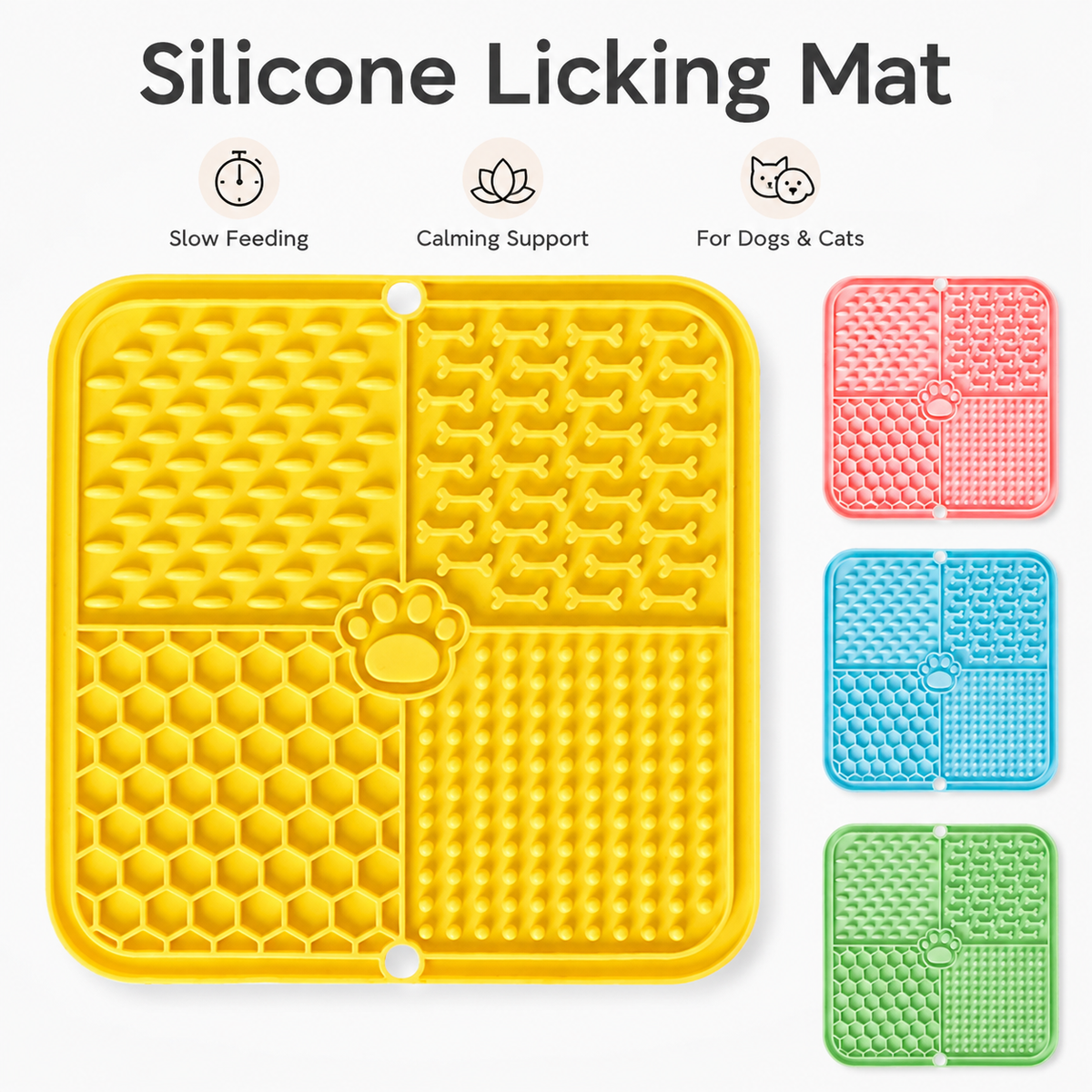 Silicone Pet Licking Mat