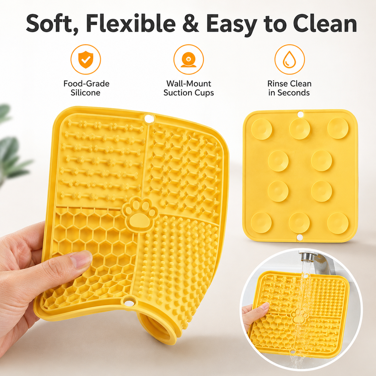 Silicone Pet Licking Mat