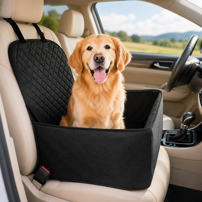 Quilted Pet Car Seat Protector