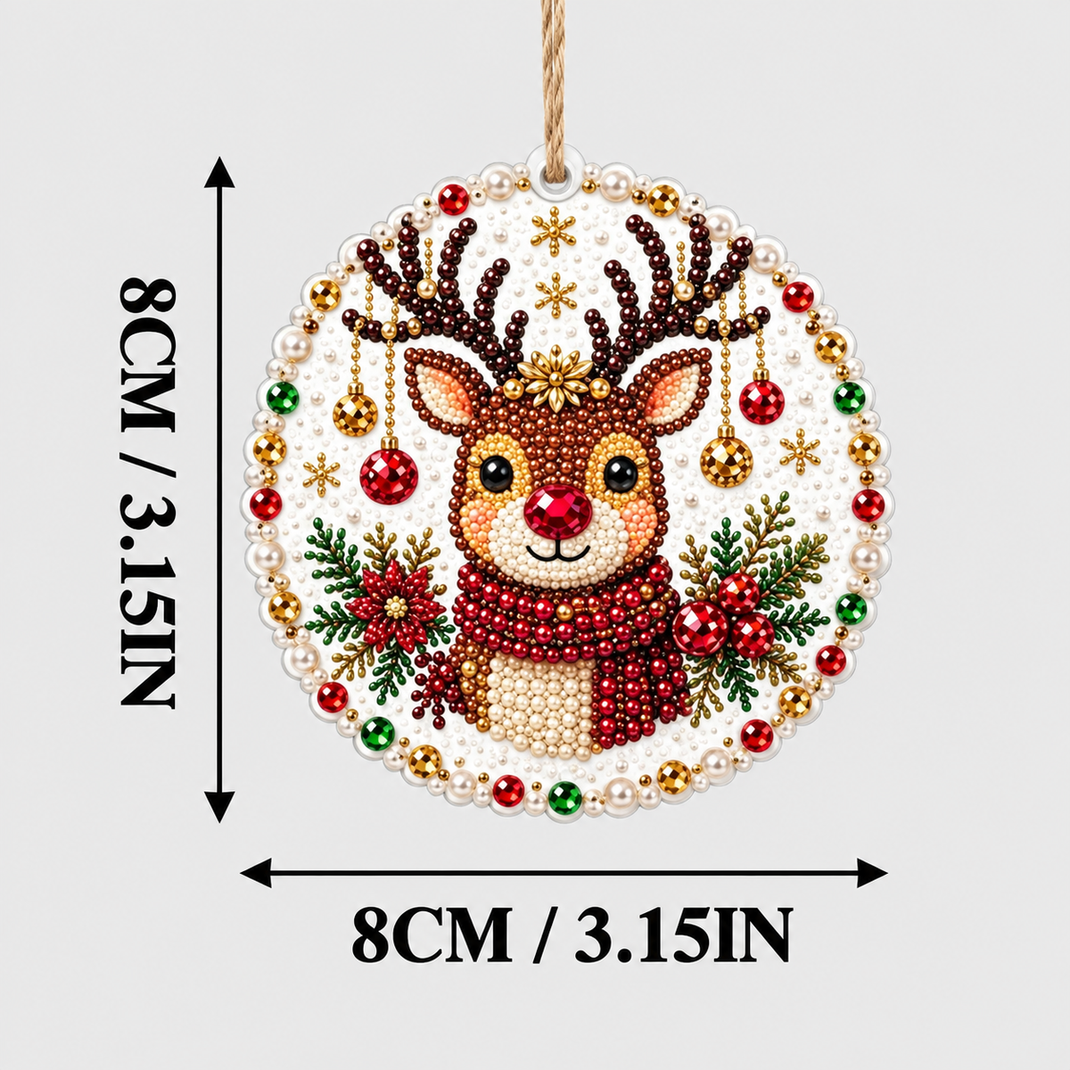 🎄Christmas DIY Diamond Painting Ornaments🎁